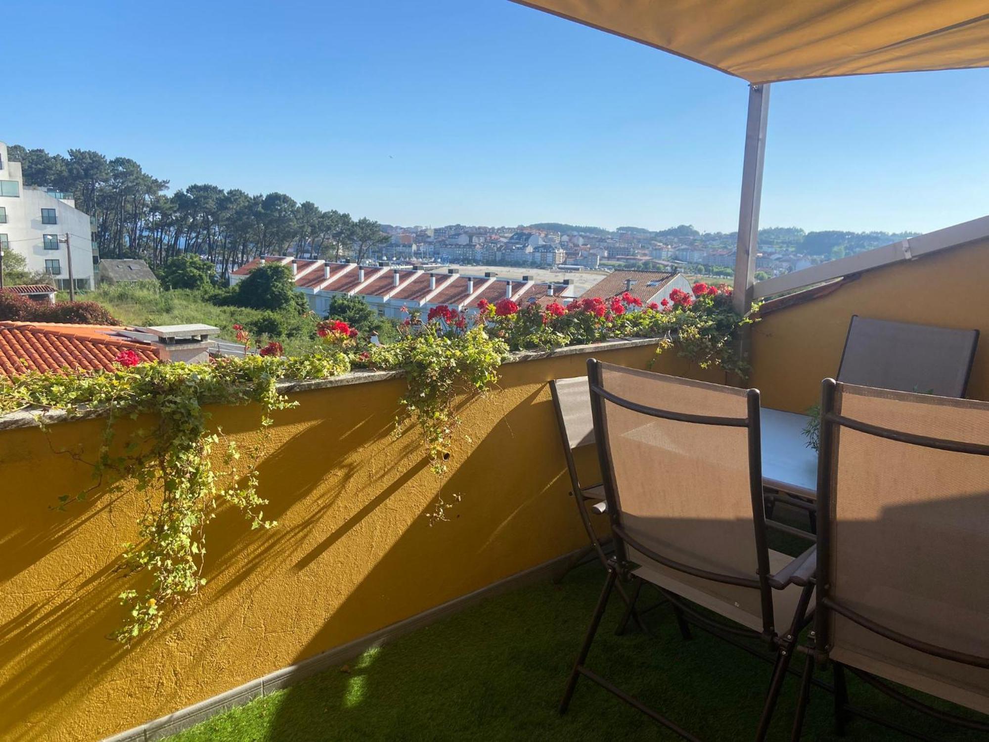 Bonito Apartamento En La Playa Sanxenxo Buitenkant foto