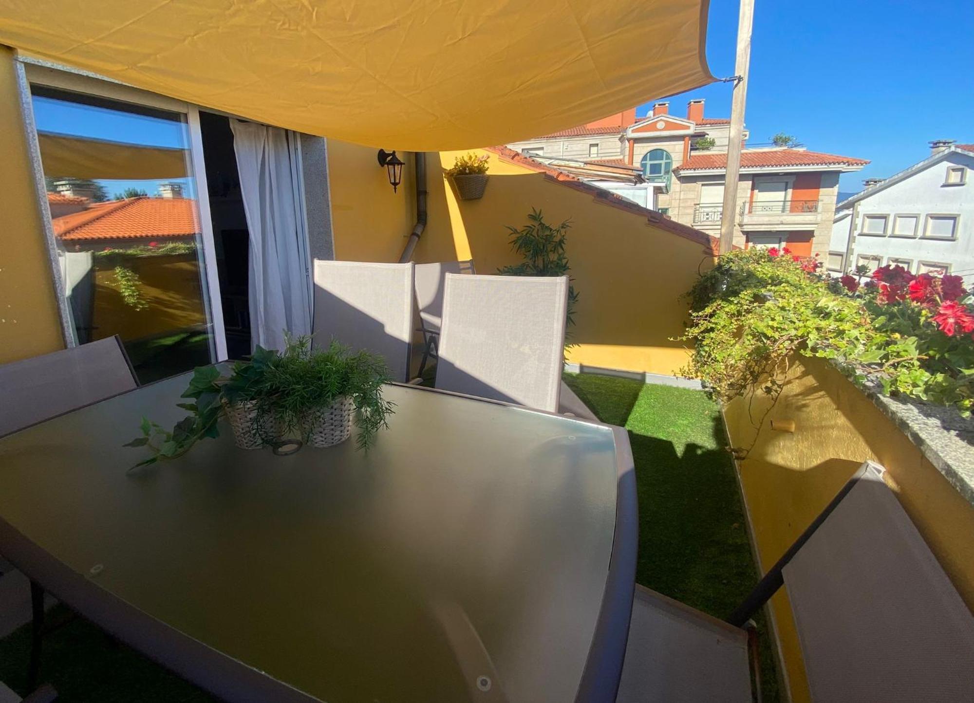 Bonito Apartamento En La Playa Sanxenxo Buitenkant foto