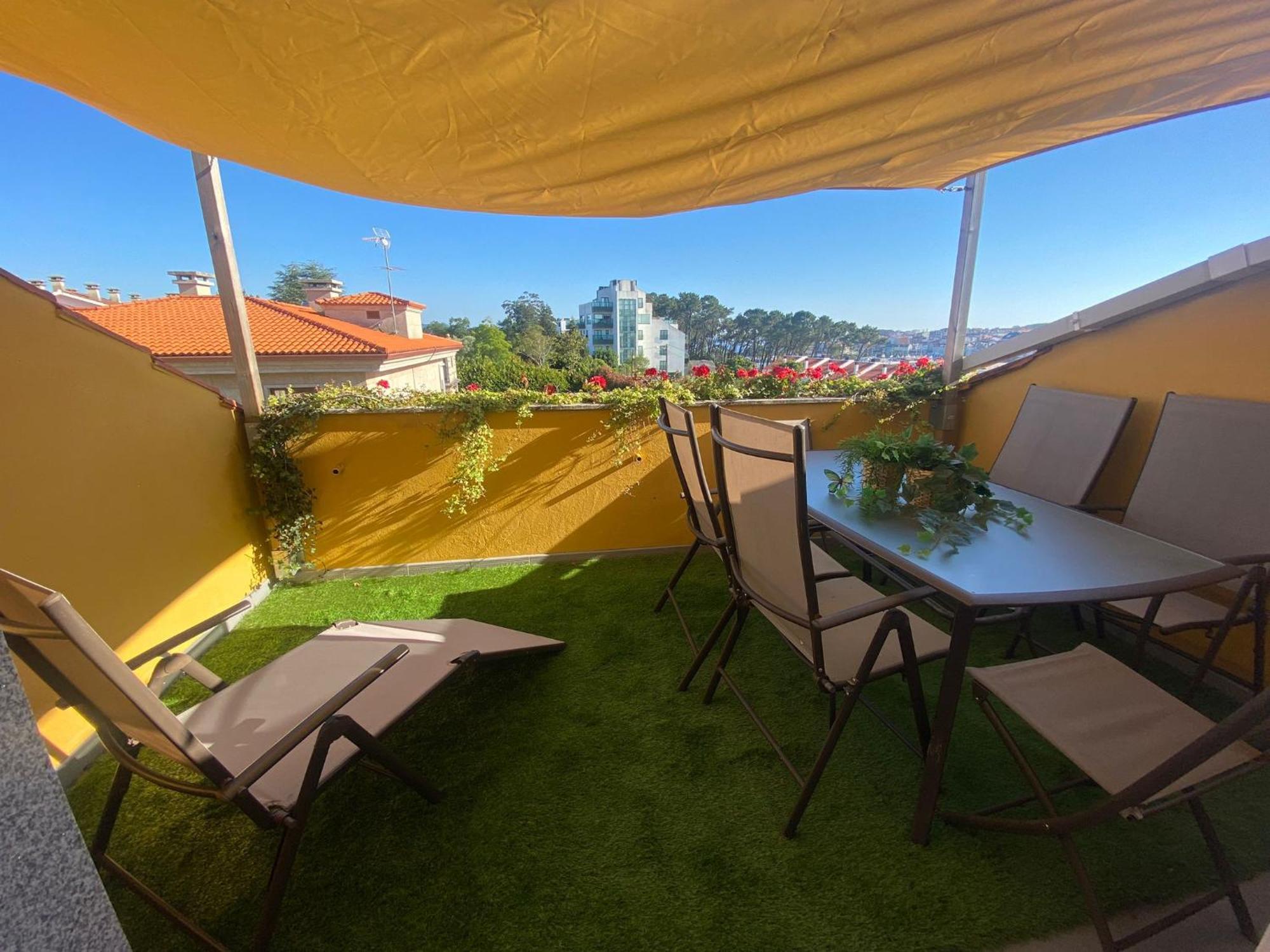 Bonito Apartamento En La Playa Sanxenxo Buitenkant foto
