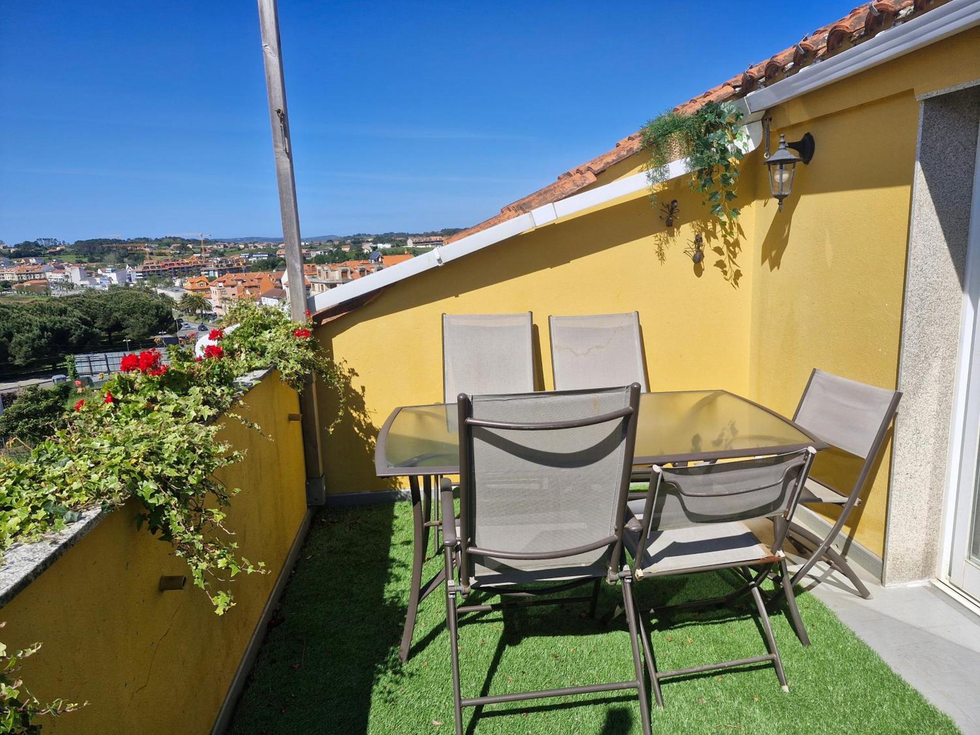 Bonito Apartamento En La Playa Sanxenxo Buitenkant foto